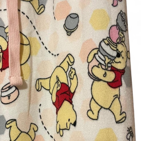 Disney Winnie the Pooh Pajama Set - Peach and White New without tags - Picture 3 of 5